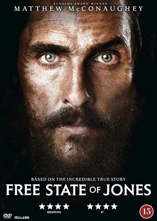Cover for Matthew McConaughey · Free State of Jones (DVD) (2017)