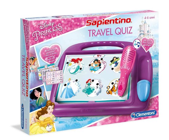 Cover for Clementoni · Clementoni: Sapientino - Travel Quiz - Disney Princesses (Toys)