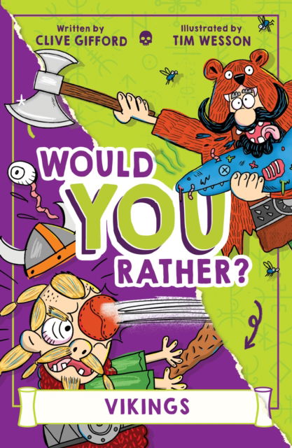 Cover for Clive Gifford · Vikings - Would You Rather? (Paperback Bog) (2023)