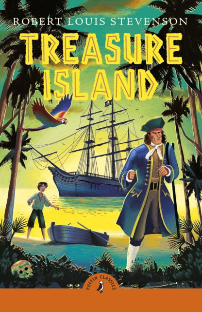 Cover for Robert Louis Stevenson · Treasure Island (Paperback Bog) (2024)