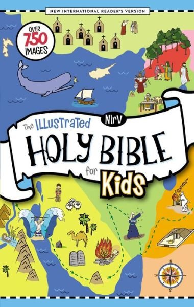 Cover for Zonderkidz · NIrV, The Illustrated Holy Bible for Kids, Hardcover, Full Color, Comfort Print: Over 750 Images (Gebundenes Buch) (2019)
