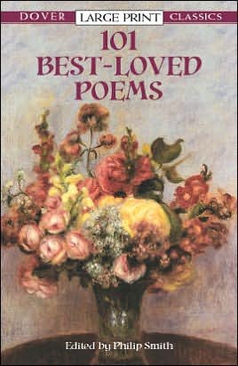 Cover for Philip Smith · 101 Best-Loved Poems - Dover Large Print Classics (Paperback Bog) [Large type / large print edition] (2013)