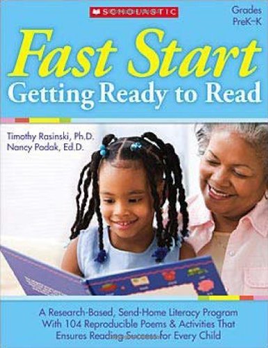 Cover for Nancy Padak · Fast Start: Getting Ready to Read: a Research-based, Send-home Literacy Program with 60 Reproducible Poems &amp; Activities That Ensures Reading Success for Every Child (Paperback Book) (2008)