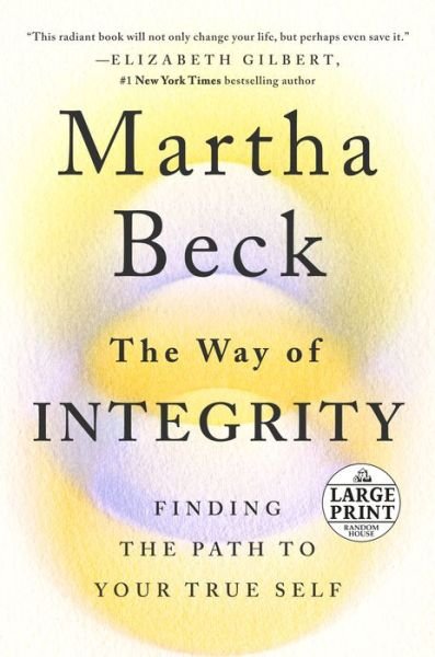 Cover for Martha Beck · Way of Integrity (Paperback Bog) (2021)