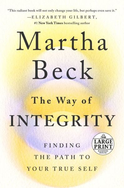 Cover for Martha Beck · Way of Integrity (Paperback Book) (2021)