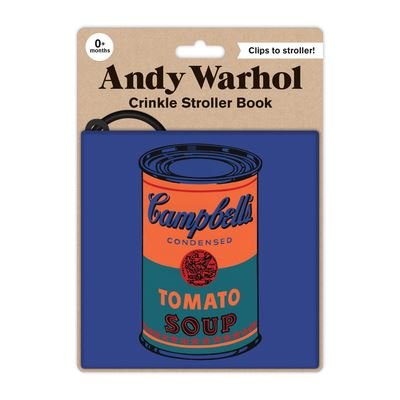 Andy Warhol Crinkle Fabric Stroller Book - Mudpuppy - Libros - Galison - 9780735377790 - 2 de marzo de 2023
