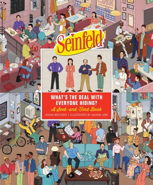 Cover for Adam Beechen · Seinfeld: What's the Deal with Everyone Hiding?: A Seek-and-Find Book (Hardcover Book) (2024)