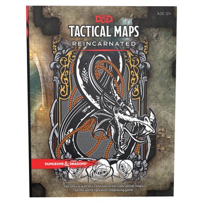 Dungeons & Dragons Tactical Maps Reincarnated (D&D Accessory) - Dungeons & Dragons - Wizards Rpg Team - Juego de mesa - Wizards of the Coast Publishing - 9780786966790 - 19 de febrero de 2019