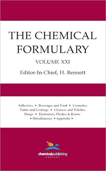 Cover for H Bennett · The Chemical Formulary, Volume 21 (Hardcover Book) (1979)