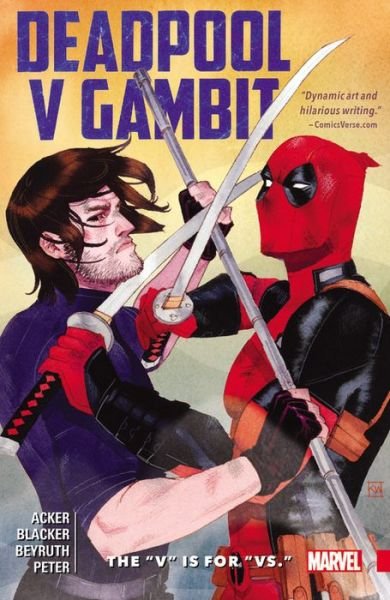 Cover for Ben Acker · Deadpool Vs. Gambit: The 'v' Is For 'vs.' (Paperback Book) (2016)