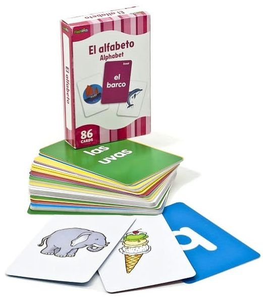 Cover for Flash Kids Editors · Alphabet (Flash Kids Spanish Flash Cards) - Flash Kids Flash Cards (Flashcards) (2010)