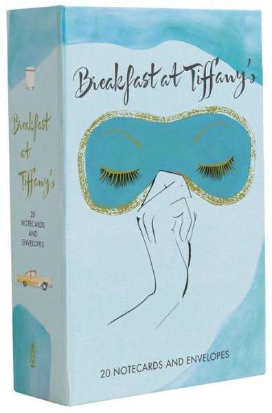 Cover for Abrams Noterie · Breakfast at Tiffany's Notecards (Flashcards) (2017)