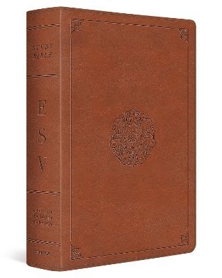 Cover for ESV Study Bible (Leather Book) (2024)