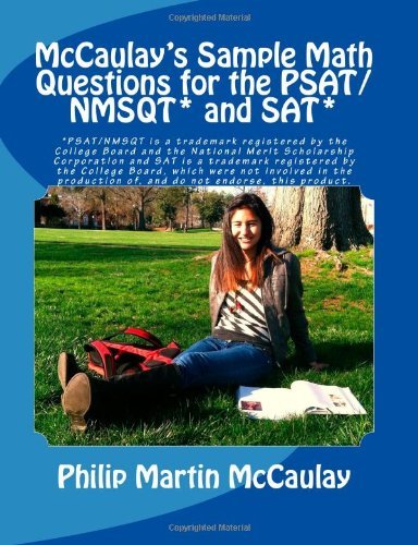 Cover for Philip Martin Mccaulay · Mccaulay's Sample Math Questions for the Psat / Nmsqt* and Sat* (Pocketbok) (2012)