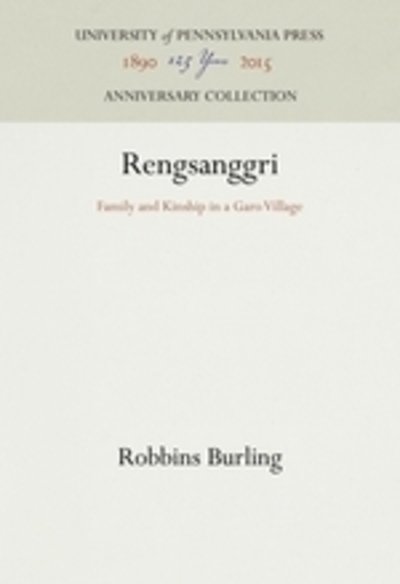 Cover for Robbins Burling · Rengsanggri (Hardcover Book) (1963)