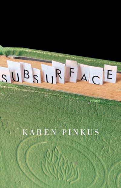 Cover for Karen Pinkus · Subsurface - Posthumanities (Paperback Book) (2023)