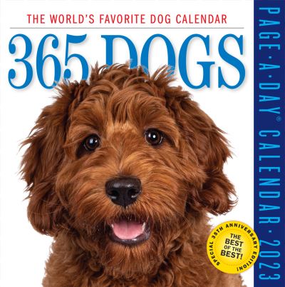 Cover for Workman Calendars · 365 Dogs Page-A-Day Calendar 2023 (Calendar) (2022)