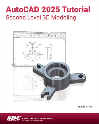 Cover for Randy H. Shih · AutoCAD 2025 Tutorial Second Level 3D Modeling (Pocketbok) (2024)