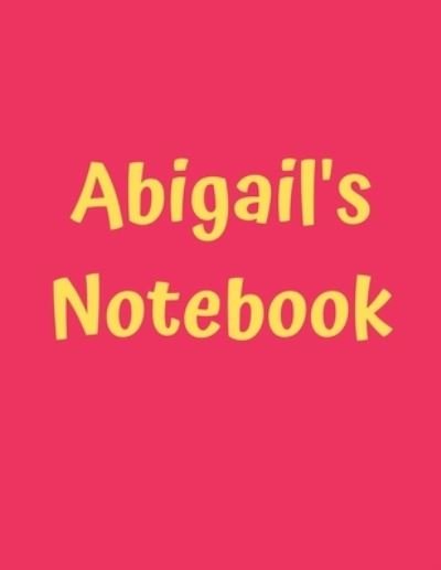 Cover for 99 Notes · Abigail's Notebook (Pocketbok) (2019)