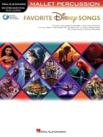Cover for Hal Leonard Corp · Favorite Disney Songs: Instrumental Play-Along - Mallet Percussion (Book) (2022)