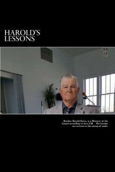 Cover for Bro Harold Davis · Harold's Lessons (Pocketbok) (2018)