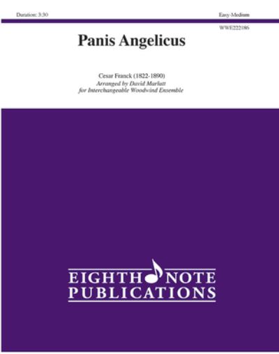 Panis Angelicus - Cesar Franck - Books - Alfred Music - 9781771578790 - August 1, 2022