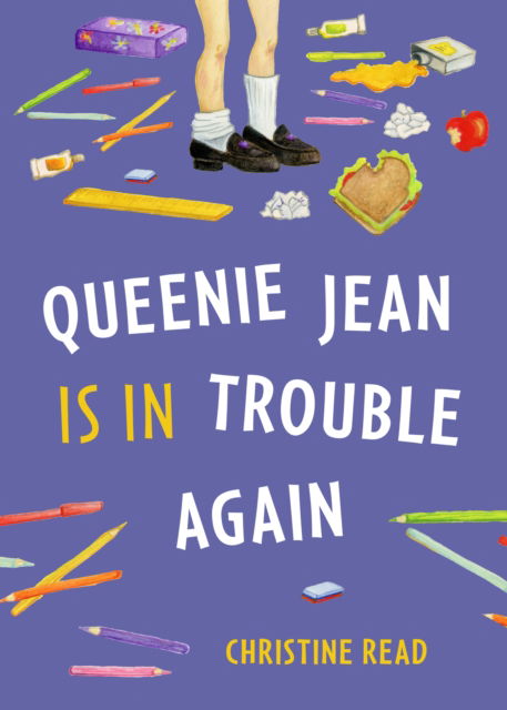 Cover for Christine Read · Queenie Jean Is in Trouble Again (Paperback Book) (2024)