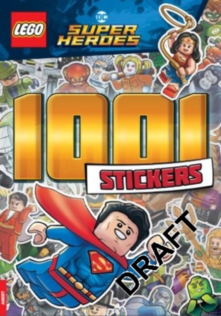 LEGO® DC Comics Super Heroes: 1001 Stickers - Lego® - Livros - Michael O'Mara Books Ltd - 9781780558790 - 21 de julho de 2022