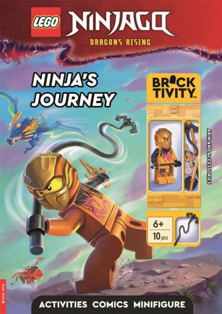 Cover for Lego® · LEGO® NINJAGO®: Ninja's Journey Activity Book (with Arin minifigure and accessories) (Pocketbok) (2025)