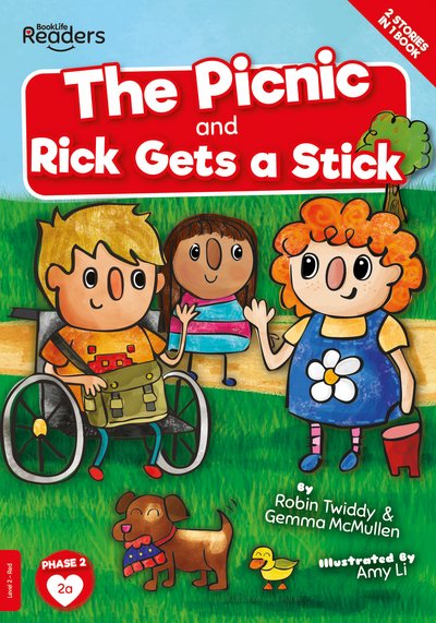 Cover for Robin Twiddy · The Picnic And Rick Gets A Stick - BookLife Readers (Paperback Book) (2020)