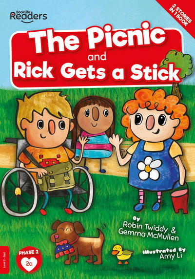 Cover for Robin Twiddy · The Picnic And Rick Gets A Stick - BookLife Readers (Paperback Book) (2020)