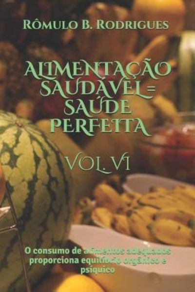 Cover for Romulo Borges Rodrigues · Alimentacao Saudavel = Saude Perfeita Vol. VI (Pocketbok) (2018)