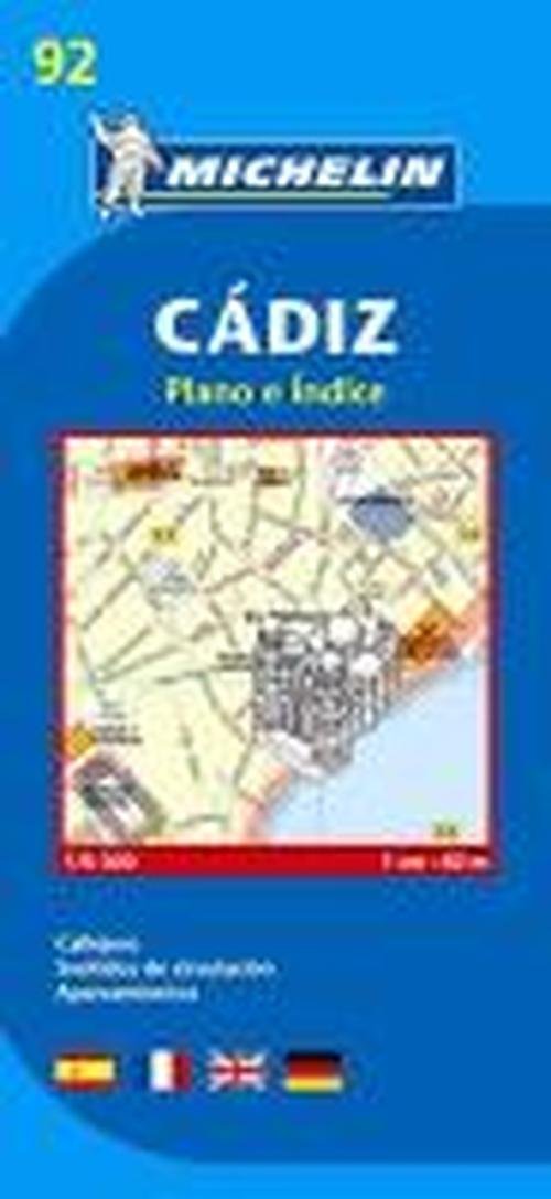 Michelin City Plans: Cadiz - Michelin - Libros - Michelin - 9782067140790 - 1 de diciembre de 2008
