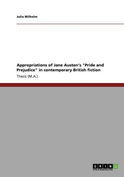 Cover for Wilhelm · Appropriations of Jane Austen s (Buch) (2013)