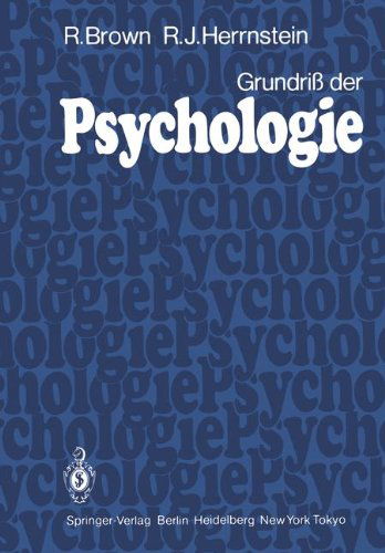 Grundriss Der Psychologie - R Brown - Books - Springer-Verlag Berlin and Heidelberg Gm - 9783642694790 - December 22, 2011