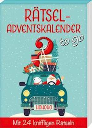 Rätseladventskalender to go 5 - Emil Schwarz - Gadżety - Kaufmann Ernst Vlg GmbH - 9783780613790 - 29 sierpnia 2022