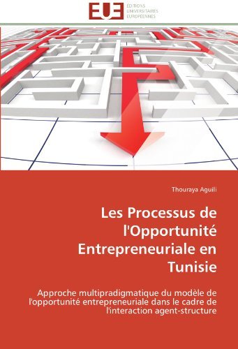 Cover for Thouraya Aguili · Les Processus De L'opportunité Entrepreneuriale en Tunisie: Approche Multipradigmatique Du Modèle De L'opportunité Entrepreneuriale Dans Le Cadre De L'interaction Agent-structure (Paperback Book) [French edition] (2018)