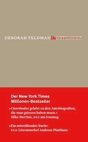 Cover for Feldman · Un-orthodox (Book)