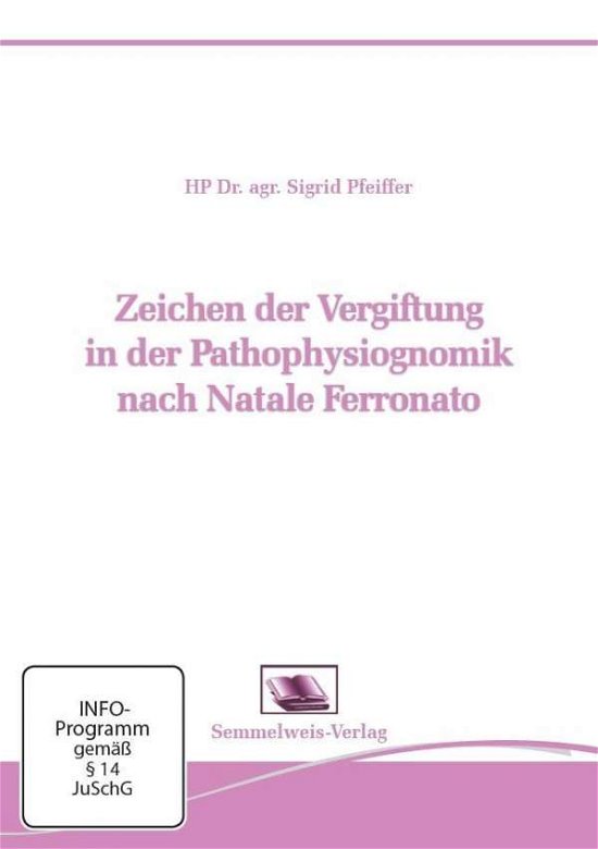 Cover for Pfeiffer · Zeichen der Vergiftung in der (Bog)