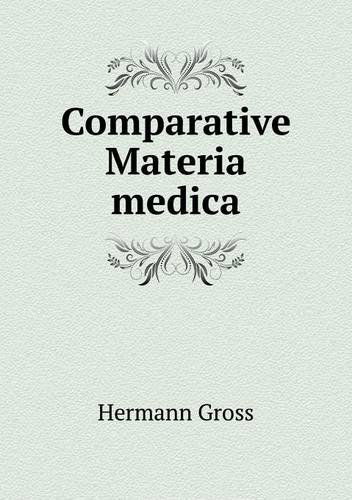 Cover for Constantine Hering · Comparative Materia Medica (Paperback Book) (2013)