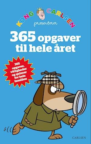 Cover for Kong Carlsen; Mia Drehling · Kong Carlsen: Kong Carlsen - 365 opgaver til hele året (Hæftet bog) [1. udgave] (2024)