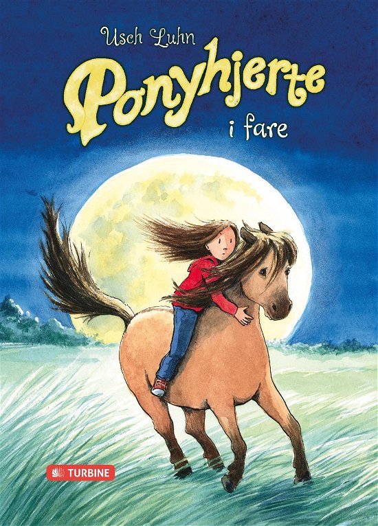 Cover for Usch Luhn · Ponyhjerte i fare (Hardcover bog) [1. udgave] (2016)