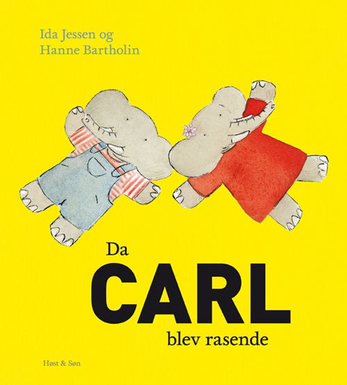 Cover for Ida Jessen; Hanne Bartholin · Carl-bøgerne: Da Carl blev rasende (Indbundet Bog) [1. udgave] [Indbundet] (2012)