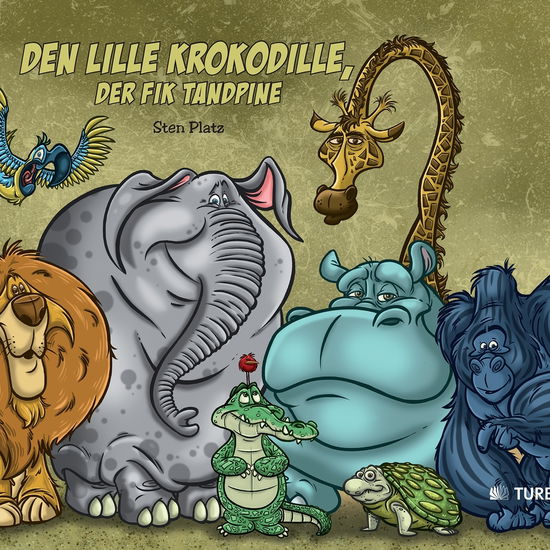 Cover for Sten Platz · Den lille krokodille, der fik tandpine (Gebundesens Buch) [Indbundet] (2014)