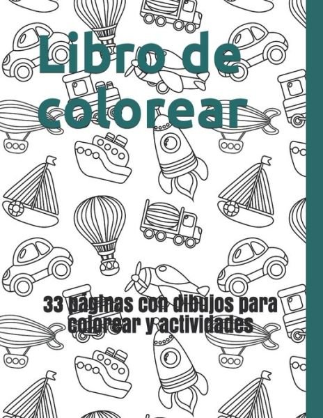 Cover for Ediciones Krarj · Libro de colorear (Paperback Book) (2020)