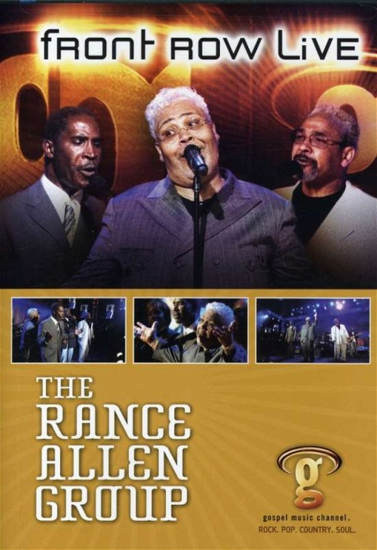 Cover for Rance Allen · Front Row Live (DVD) (2007)