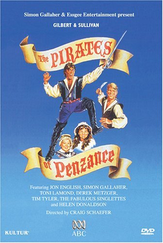 Cover for Gilbert &amp; Sullivan / English / Gallaher / Lamond · Pirates of Penzance (DVD) (2006)