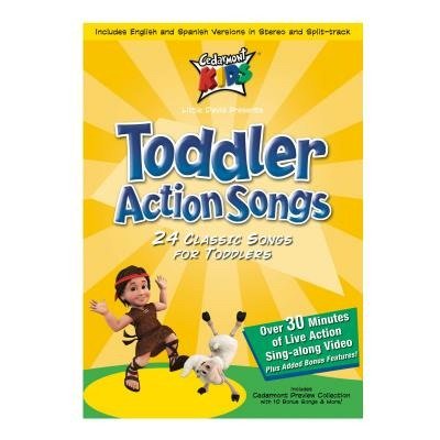 Cover for Cedarmont Kids · Toddler Action Songs by Cedarmont Kids (DVD) (2015)