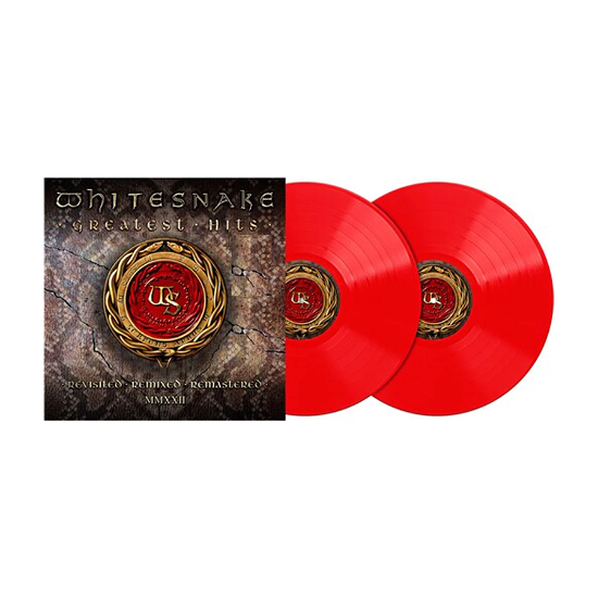 Cover for Whitesnake · Greatest Hits (LP) [Red Vinyl edition] (2022)
