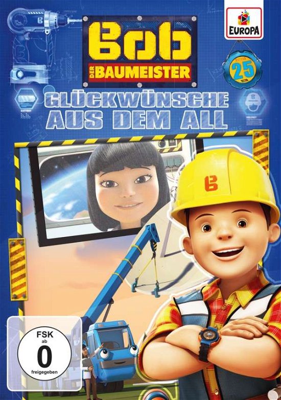 Cover for Bob Der Baumeister · 025/glückwünsche Aus Dem All (DVD) (2020)